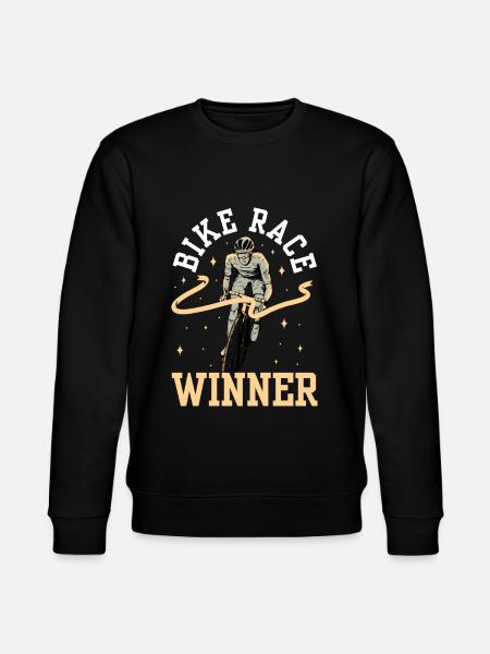 Winner of the cycling race Cycling race Cyclists - Stanley/Stella CHANGER Unisex Organic Sweatshirt - black