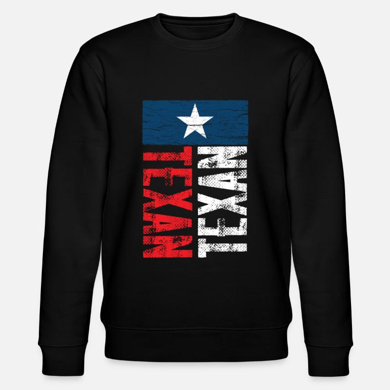 Dictons texans Texas Texan Pride - Sweat bio CHANGER Stanley/Stella Unisexe - noir