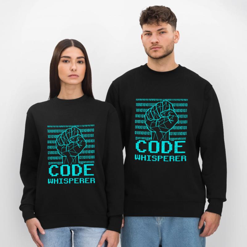Code Flüsterer Coding Coder Programmierer Stanley/Stella Unisex Bio-Sweatshirt CHANGER 