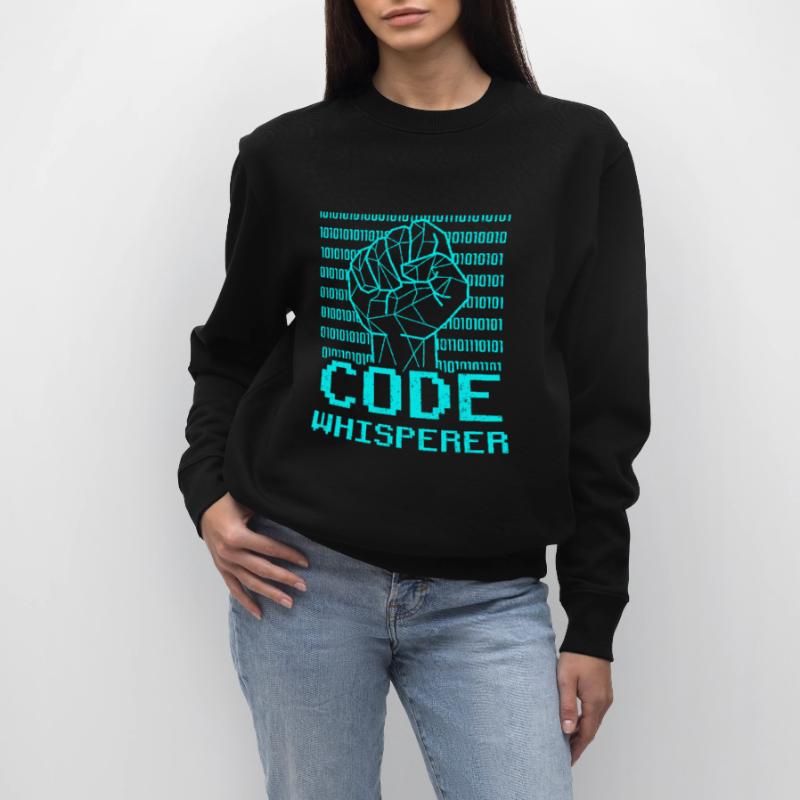 Code Flüsterer Coding Coder Programmierer Stanley/Stella Unisex Bio-Sweatshirt CHANGER 