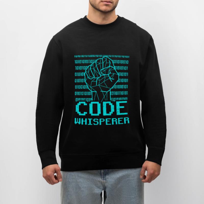 Code Flüsterer Coding Coder Programmierer Stanley/Stella Unisex Bio-Sweatshirt CHANGER 