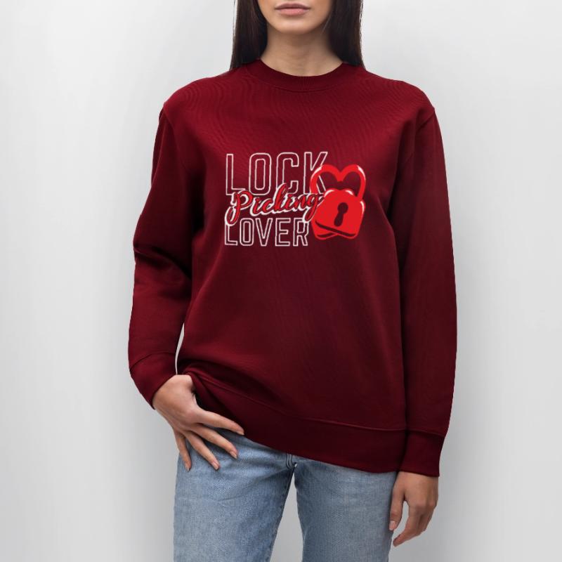 Lock Picking Lover Cracking Cracker Lock Sweat bio CHANGER Stanley/Stella Unisexe