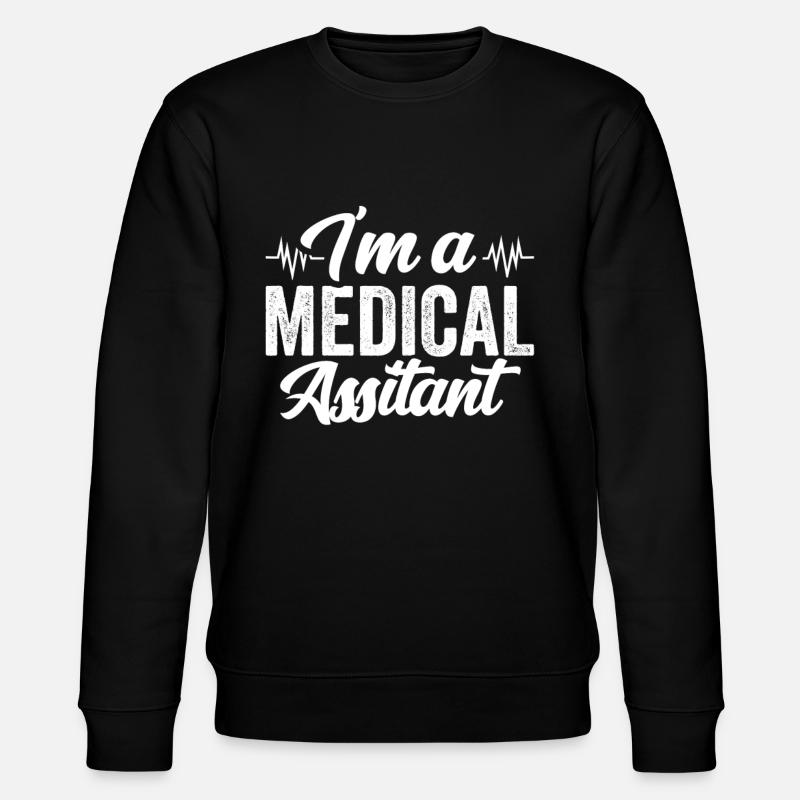 Je suis assistante médicale - Sweat bio CHANGER Stanley/Stella Unisexe - noir