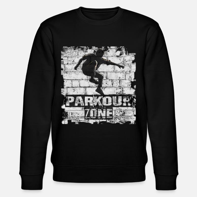 Parkour - Sweat bio CHANGER Stanley/Stella Unisexe - noir