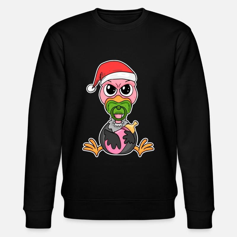 Gaier Bébé Noël - Sweat bio CHANGER Stanley/Stella Unisexe - noir
