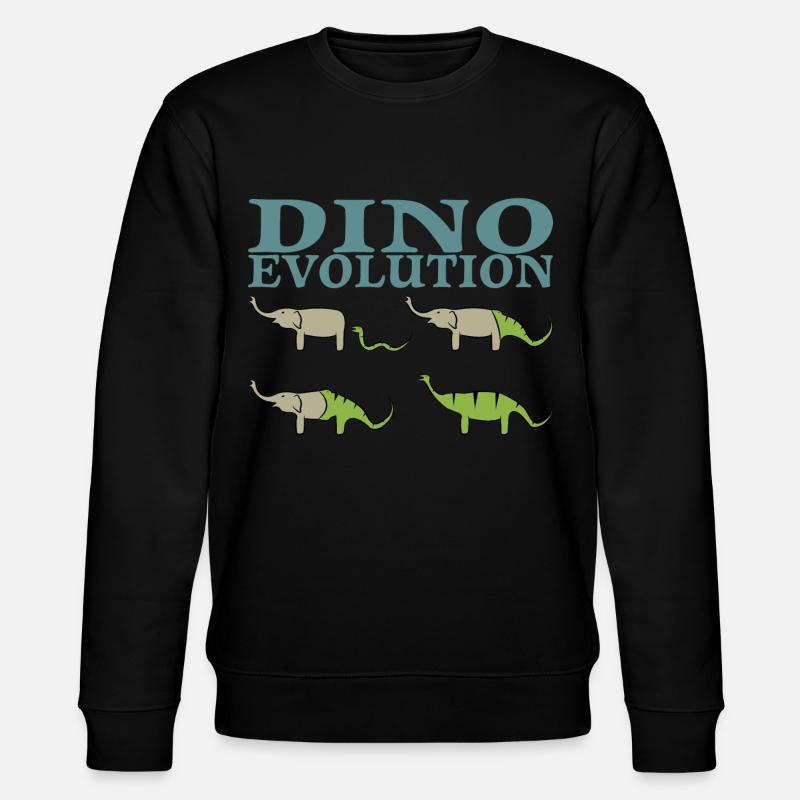 Dino Evolution Dinosaur Elephant - Sweat bio CHANGER Stanley/Stella Unisexe - noir