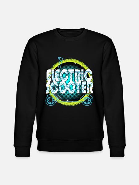 Electricscooter Faster Harder Escooter - Stanley/Stella Unisex Bio-Sweatshirt CHANGER - Schwarz