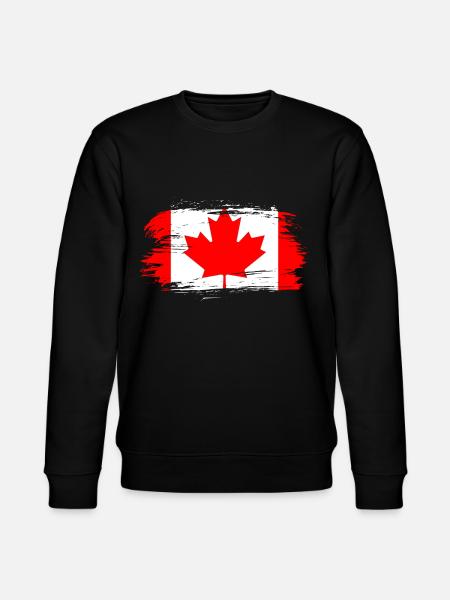 Drapeau du Canada - Sweat bio CHANGER Stanley/Stella Unisexe - noir