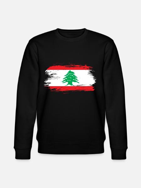 Drapeau liban - Sweat bio CHANGER Stanley/Stella Unisexe - noir