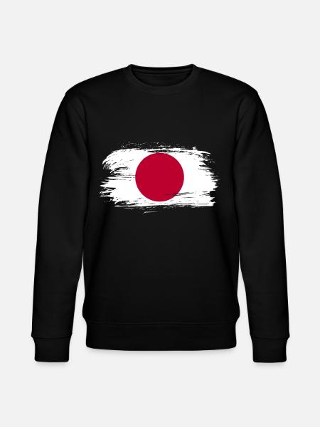 Japan flag - Stanley/Stella CHANGER Unisex Organic Sweatshirt - black
