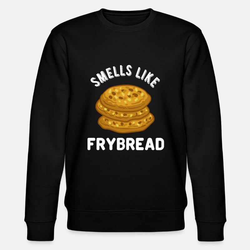 Langos Langosch Hungarian Snack - Stanley/Stella CHANGER Unisex Organic Sweatshirt - black