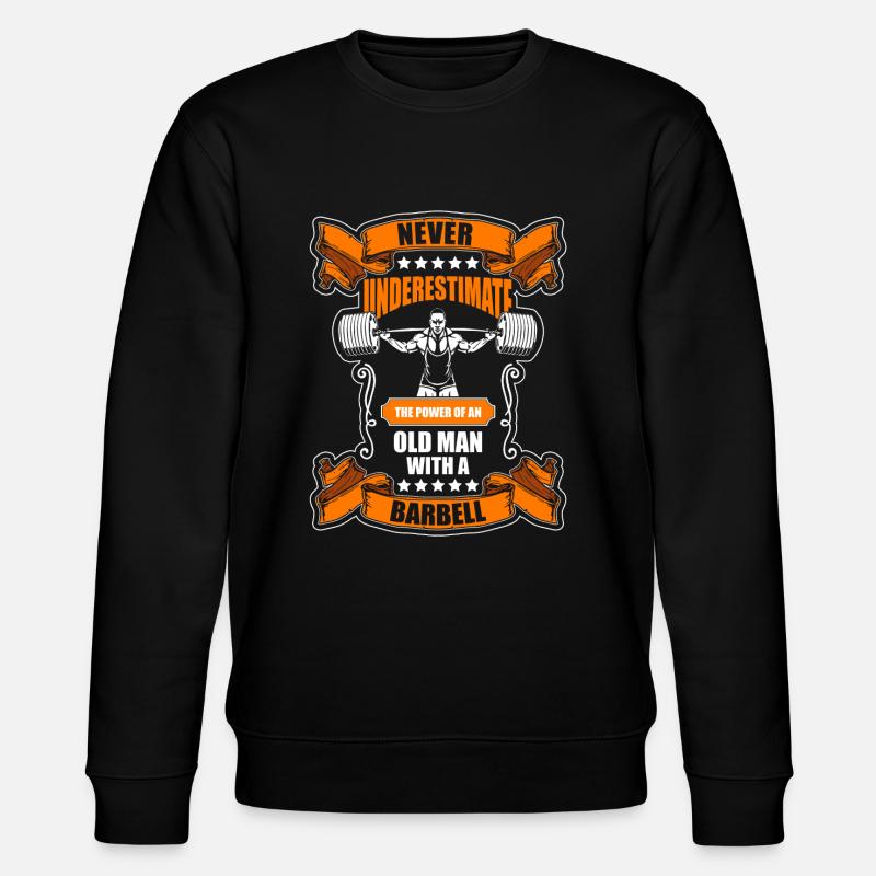 Training Bodybuilder - Stanley/Stella Unisex Bio-Sweatshirt CHANGER  - Schwarz