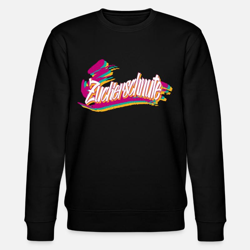Sucre de sucre - Sweat bio CHANGER Stanley/Stella Unisexe - noir