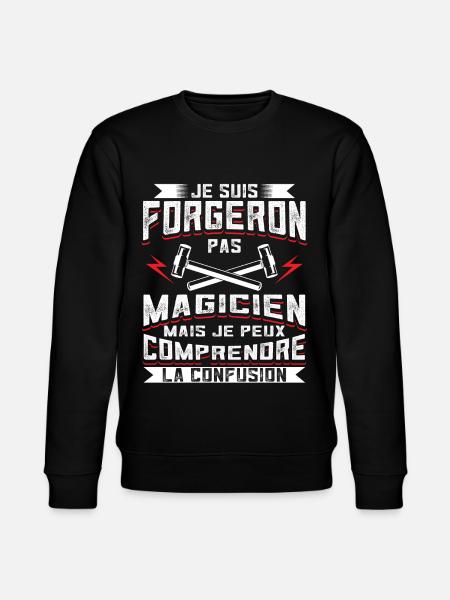 Forgeron Forger - Sweat bio CHANGER Stanley/Stella Unisexe - noir
