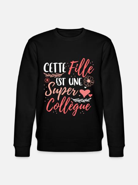 Collègue Cadeau - Sweat bio CHANGER Stanley/Stella Unisexe - noir