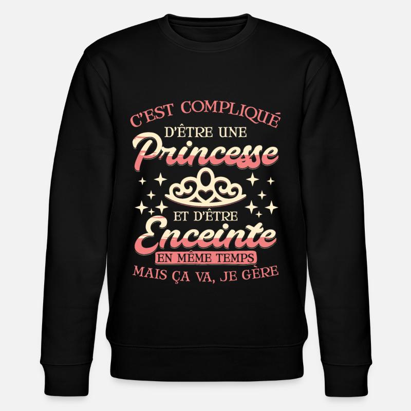 Future Maman - Sweat bio CHANGER Stanley/Stella Unisexe - noir