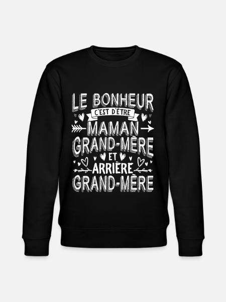 Arrière-Grand-Mère - Sweat bio CHANGER Stanley/Stella Unisexe - noir