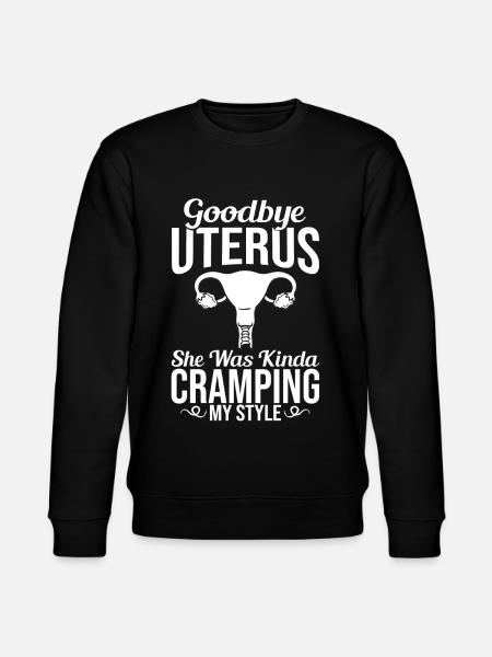 Hysterektomie Gebärmutter Operation Entfernung - Stanley/Stella Unisex Bio-Sweatshirt CHANGER - Schwarz