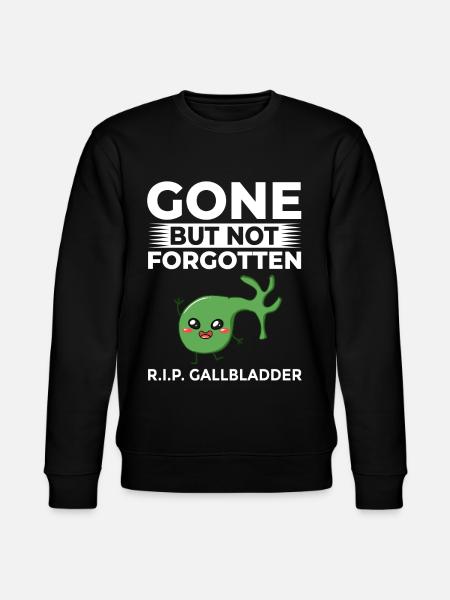 Gallbladder Gallbladder Removal Surgery - Stanley/Stella CHANGER Unisex Organic Sweatshirt - black