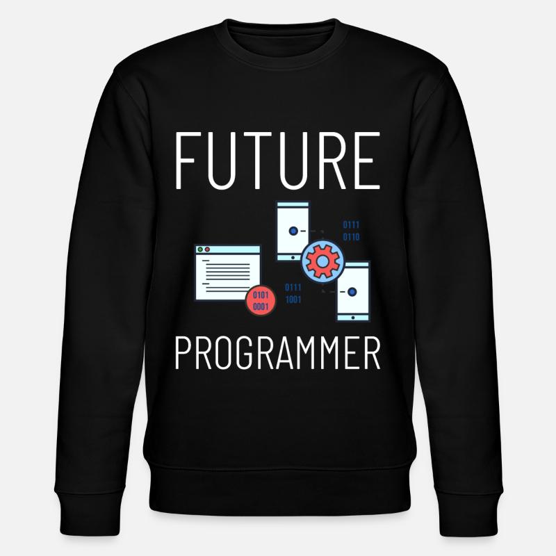 Programmierer Programmieren Computerentwickler Pc - Stanley/Stella Unisex Bio-Sweatshirt CHANGER  - Schwarz