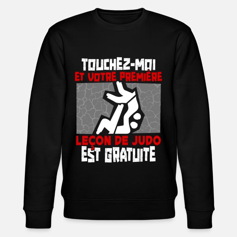 Judo Humour - Sweat bio CHANGER Stanley/Stella Unisexe - noir
