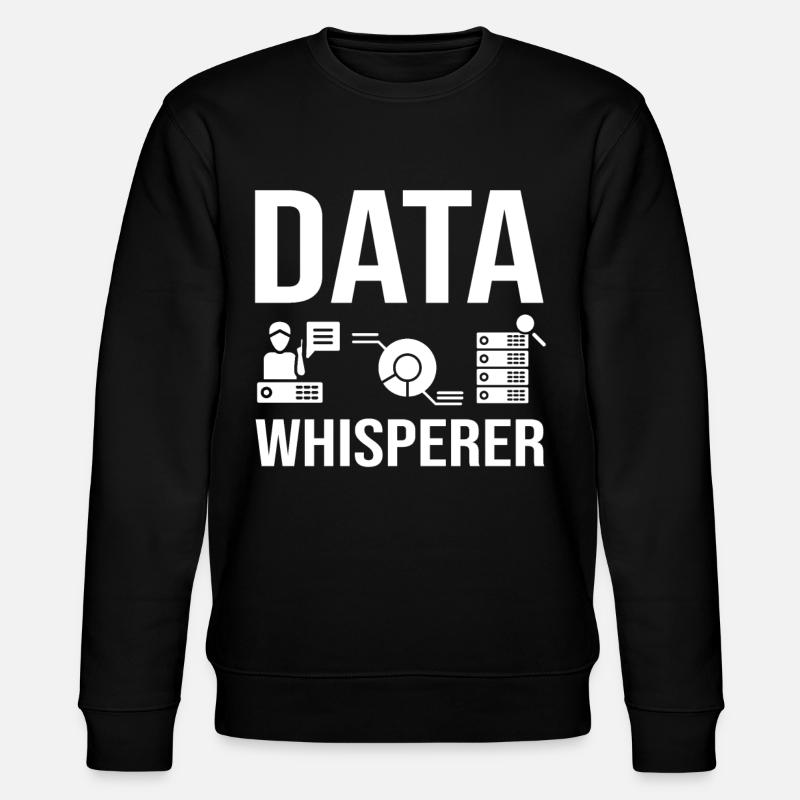 Datenwissenschaftler Data Science Wissenschaft - Stanley/Stella Unisex Bio-Sweatshirt CHANGER  - Schwarz