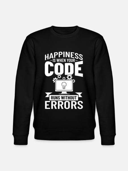 Software Development Software Developer Developer - Stanley/Stella CHANGER Unisex Organic Sweatshirt - black