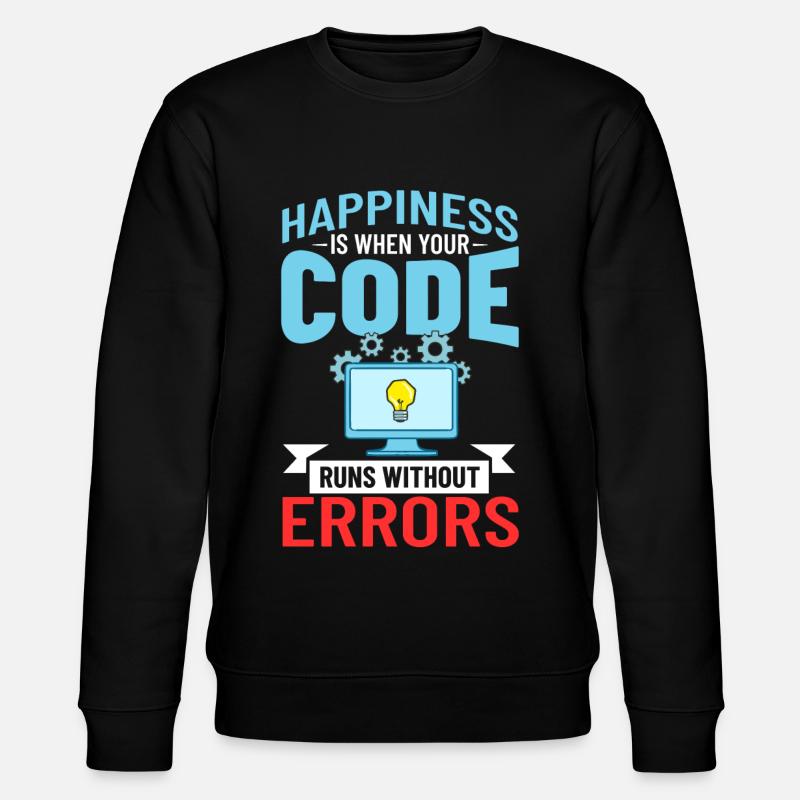 Software Entwicklung Softwareentwickler Entwickler - Stanley/Stella Unisex Bio-Sweatshirt CHANGER - Schwarz