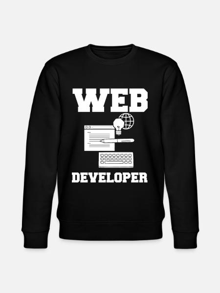 Web Entwicklung Webentwickler Entwickler Manager - Stanley/Stella Unisex Bio-Sweatshirt CHANGER - Schwarz