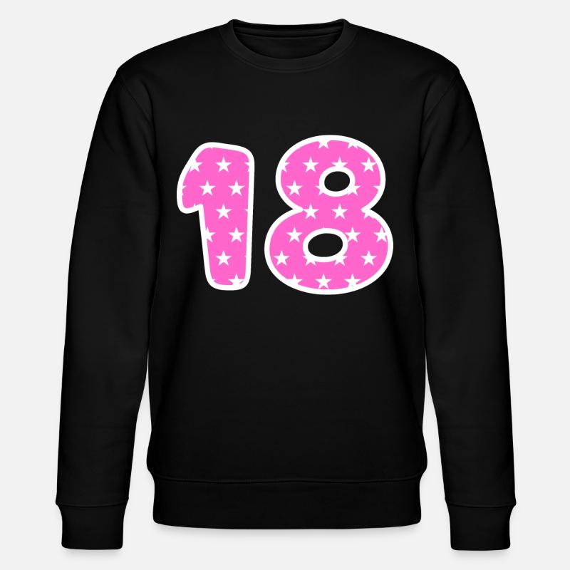 Numéro 18 - Sweat bio CHANGER Stanley/Stella Unisexe - noir