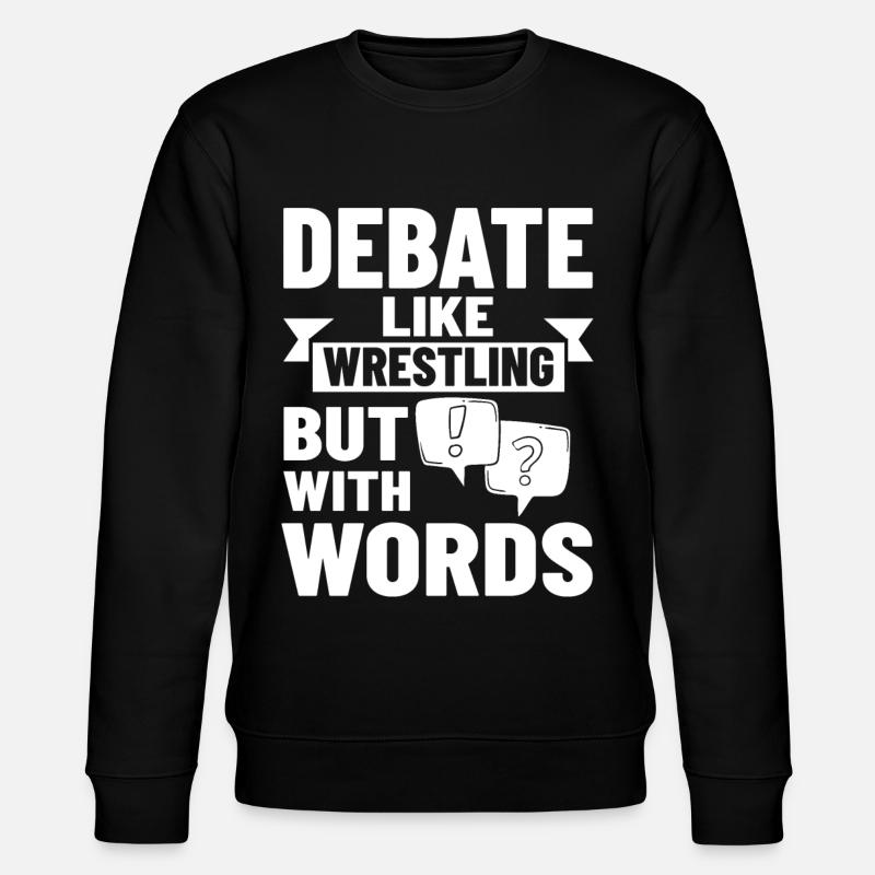 Débat Discussion politique Débat Argument - Sweat bio CHANGER Stanley/Stella Unisexe - noir
