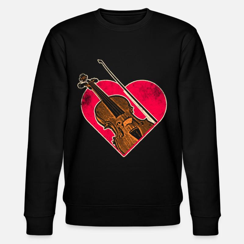 Violon Violoniste Instrument - Sweat bio CHANGER Stanley/Stella Unisexe - noir