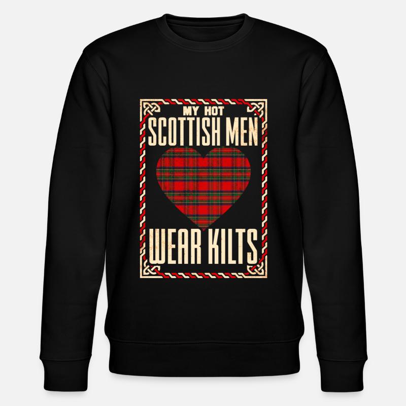 Ecosse Épouse Ecosse - Sweat bio CHANGER Stanley/Stella Unisexe - noir