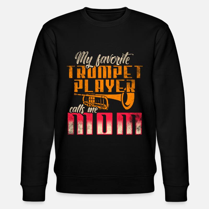 Trompeten Mutter Trompete - Stanley/Stella Unisex Bio-Sweatshirt CHANGER  - Schwarz
