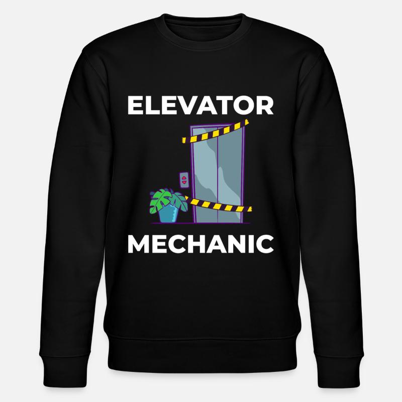Technicien d’ascenseur Élévateur élévateur - Sweat bio CHANGER Stanley/Stella Unisexe - noir