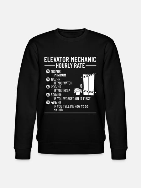 Technicien d’ascenseur Élévateur élévateur - Sweat bio CHANGER Stanley/Stella Unisexe - noir