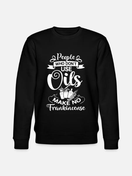 Essential Oil Diffuser Aromatherapy Plants - Stanley/Stella CHANGER Unisex Organic Sweatshirt - black