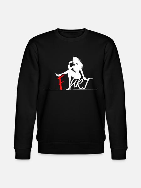 F. Art - Stanley/Stella Unisex Bio-Sweatshirt CHANGER  - Schwarz