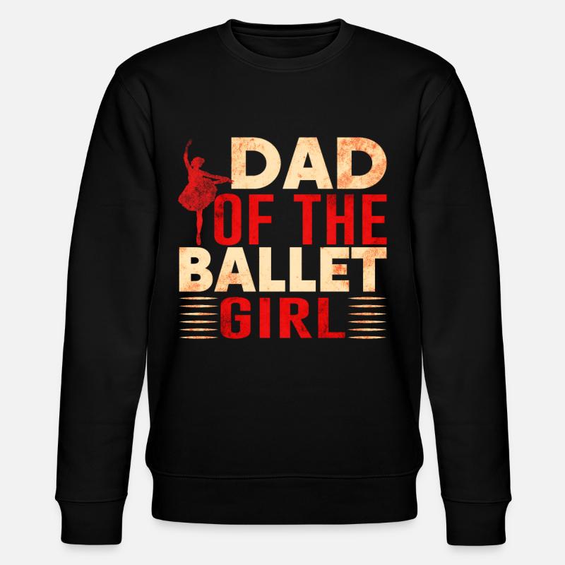 Père danseur de ballet - Sweat bio CHANGER Stanley/Stella Unisexe - noir