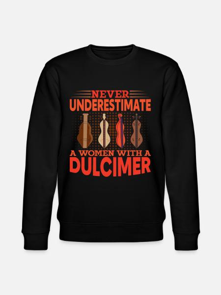 Dulcimer Instrument Frauen - Stanley/Stella Unisex Bio-Sweatshirt CHANGER - Schwarz