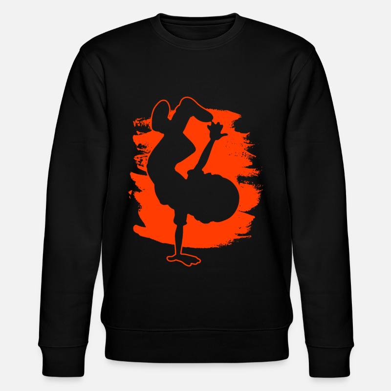 Breakdance Young Breakdancers Dancing - Stanley/Stella CHANGER Unisex Organic Sweatshirt - black