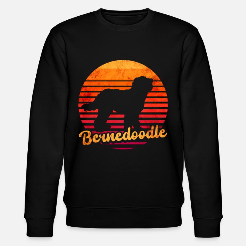 Bernedoodle Chien - Sweat bio CHANGER Stanley/Stella Unisexe - noir