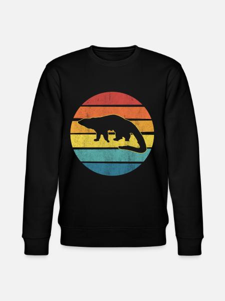 Binturong Animal - Stanley/Stella CHANGER Unisex Organic Sweatshirt - black
