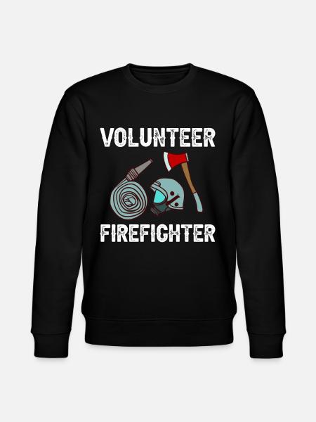 Pompiers volontaires - Sweat bio CHANGER Stanley/Stella Unisexe - noir