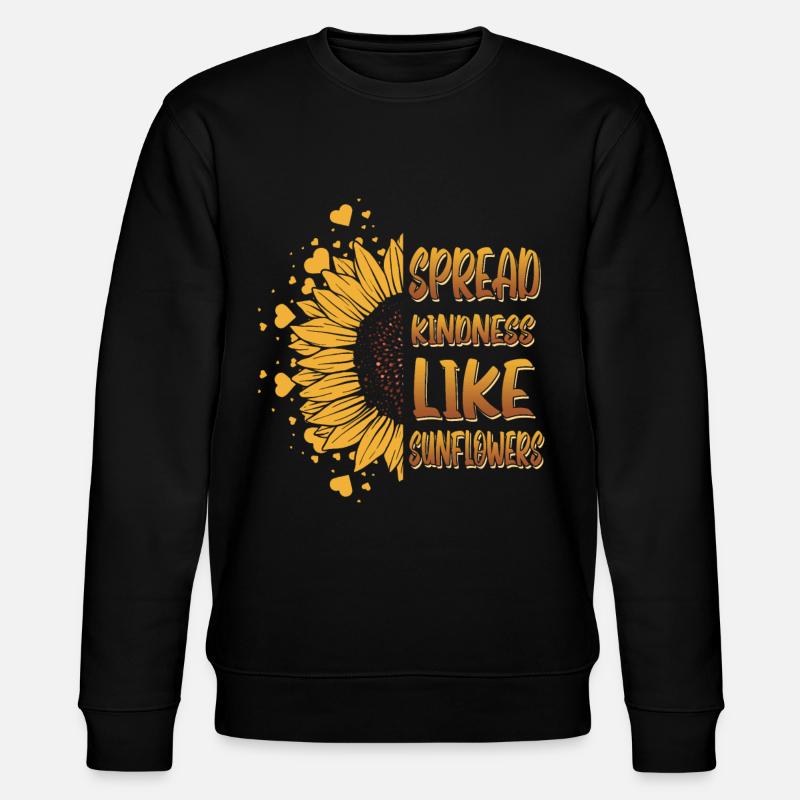 Inspiration de Motivation de tournesol - Sweat bio CHANGER Stanley/Stella Unisexe - noir