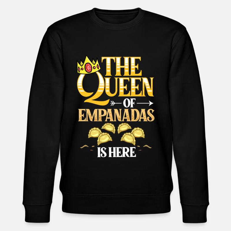 Empanada Argentina Dumpling Spain - Stanley/Stella CHANGER Unisex Organic Sweatshirt - black