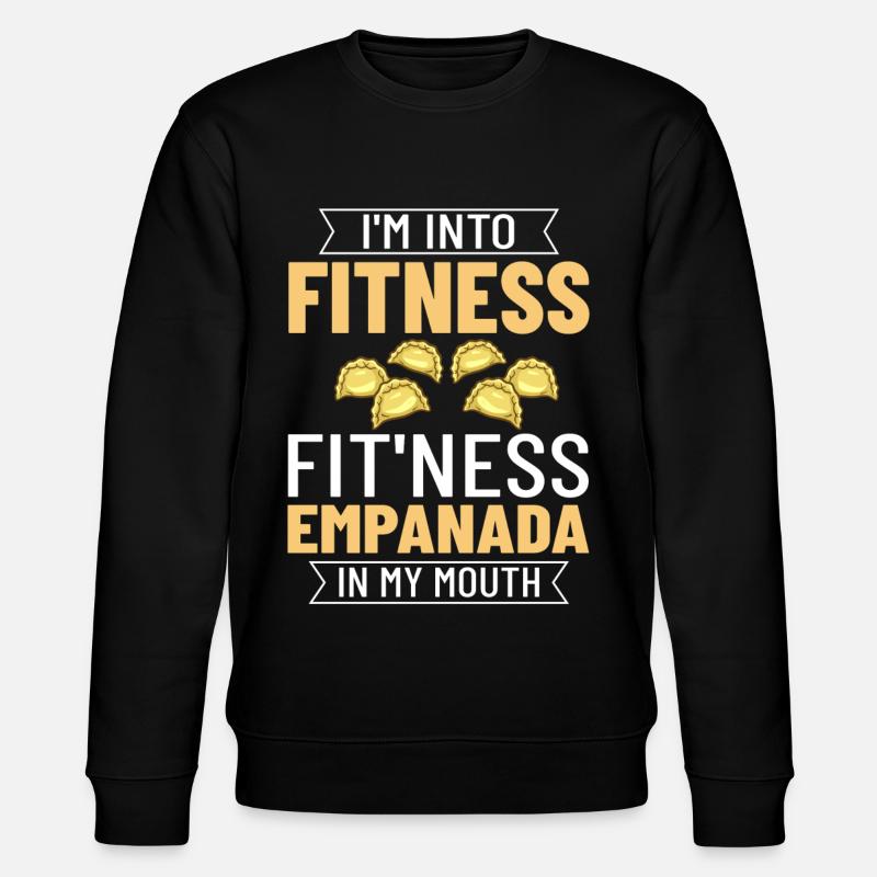 Empanada Argentina Dumpling Spain - Stanley/Stella CHANGER Unisex Organic Sweatshirt - black