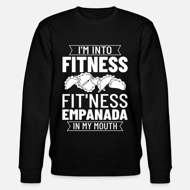 Empanada Argentina Dumpling Spain - Stanley/Stella CHANGER Unisex Organic Sweatshirt - black