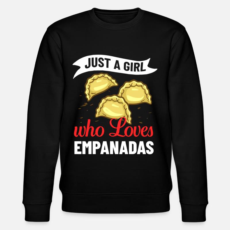 Empanada Argentina Dumpling Spain - Stanley/Stella CHANGER Unisex Organic Sweatshirt - black