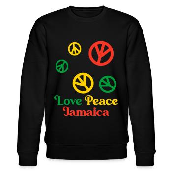 Jamaica Love Jamaica Holidays - Sweat bio CHANGER Stanley/Stella Unisexe - noir - Devant - Nik (191cm) & Marisol (170cm)